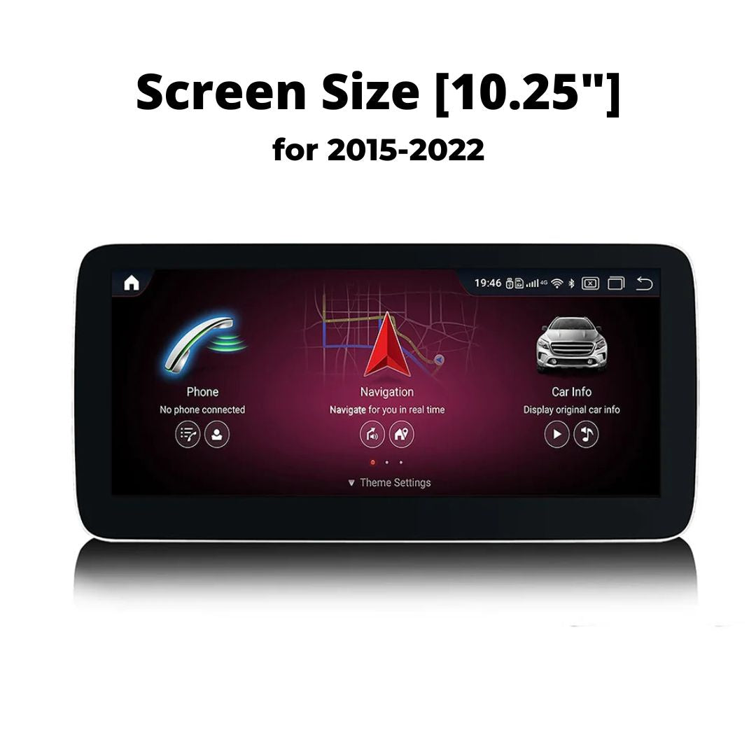 Mercedes GLC 2015-2022 | OEM CarPlay & Android Auto Integration Module Screen