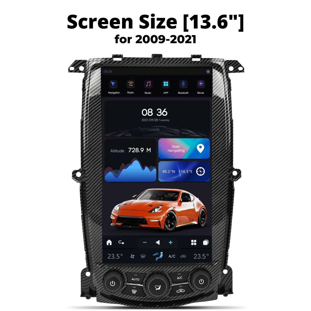 Nissan 370Z Smart Touchscreen Display Upgrade 2009-2021
