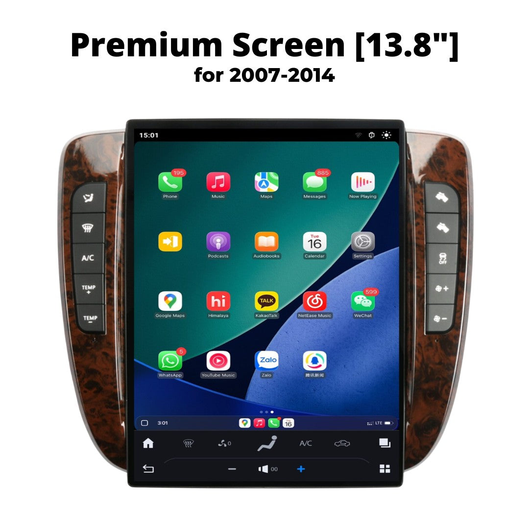 Chevrolet Silverado Smart Touchscreen Display Upgrade 2007-2026