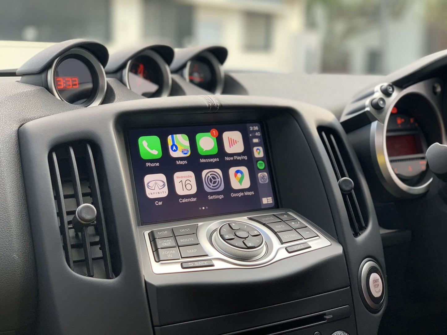 Nissan 370Z 2013-2021 | OEM CarPlay & Android Auto Integration Module