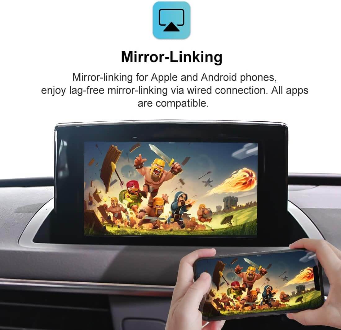 Audi A1 2012-2018 | OEM CarPlay & Android Auto Integration Module