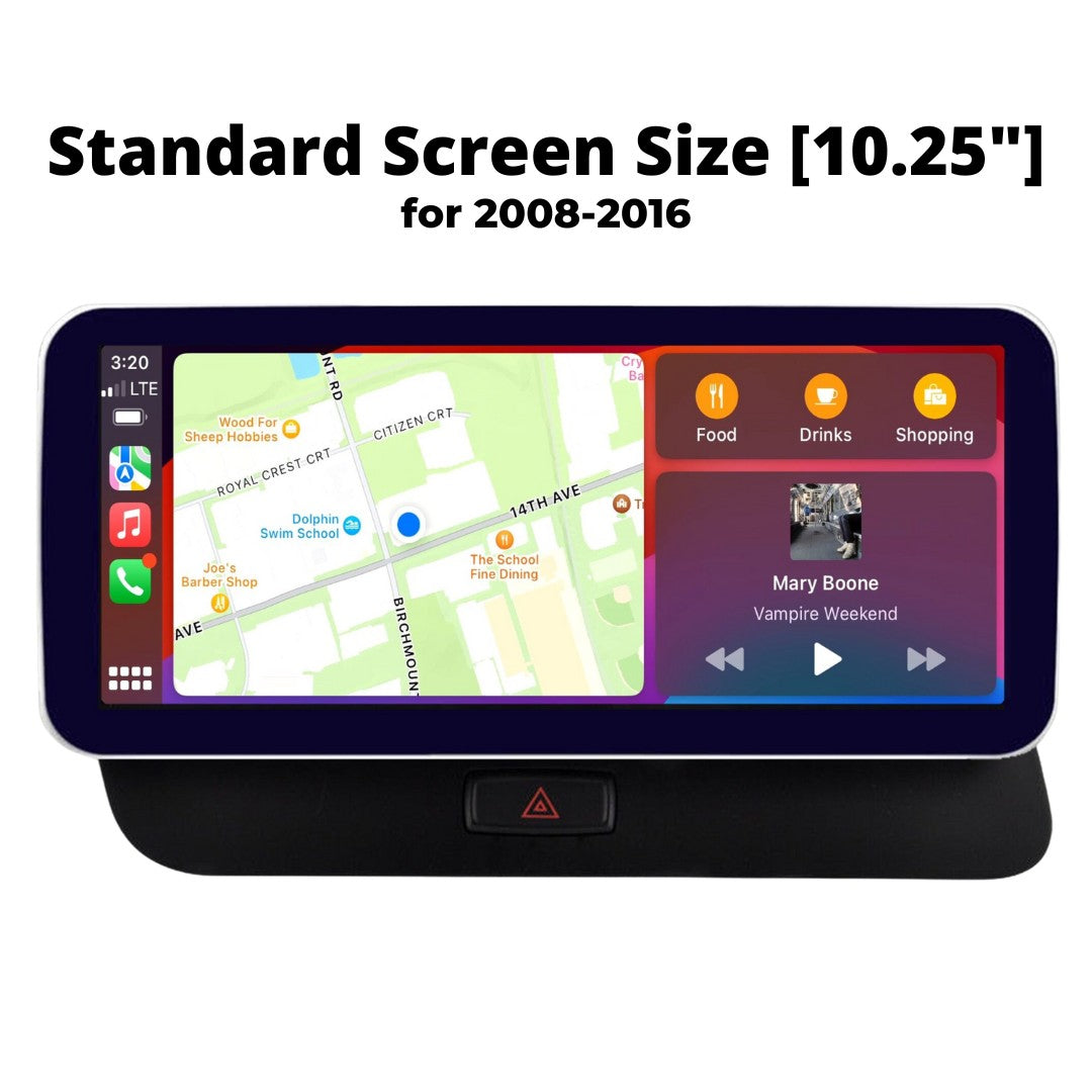 Audi Q5 2008-2020 | OEM CarPlay & Android Auto Integration Module Screen