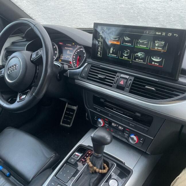 Audi A7 2009-2018 | OEM CarPlay & Android Auto Integration Module Screen