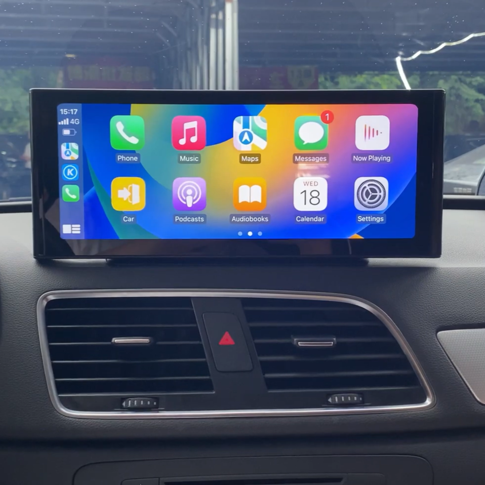 Audi Q3 2013-2018 | OEM CarPlay & Android Auto Integration Module Screen
