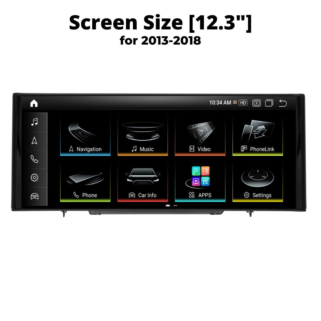 Audi Q3 2013-2018 | OEM CarPlay & Android Auto Integration Module Screen