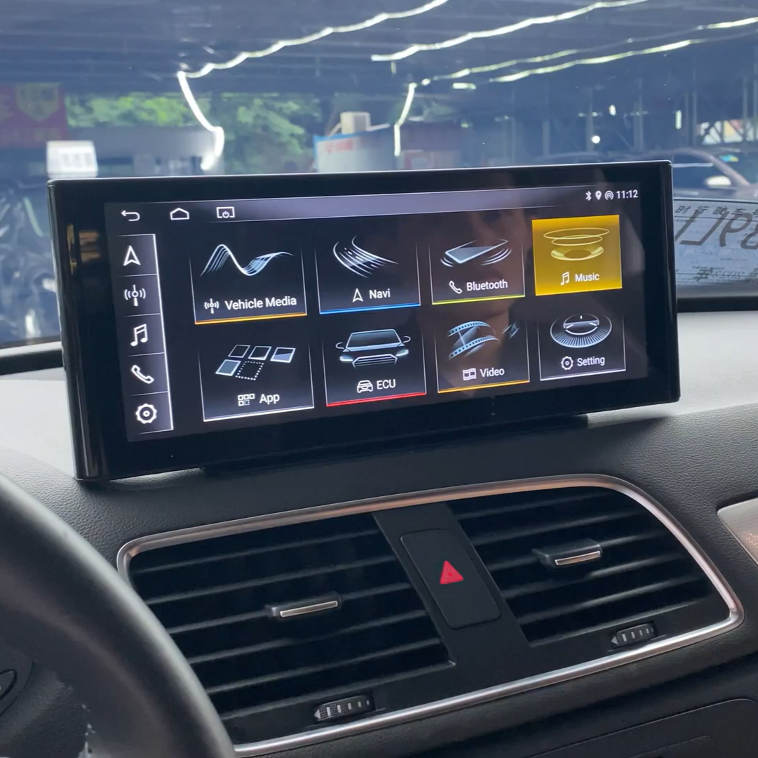 Audi Q3 2013-2018 | OEM CarPlay & Android Auto Integration Module Screen