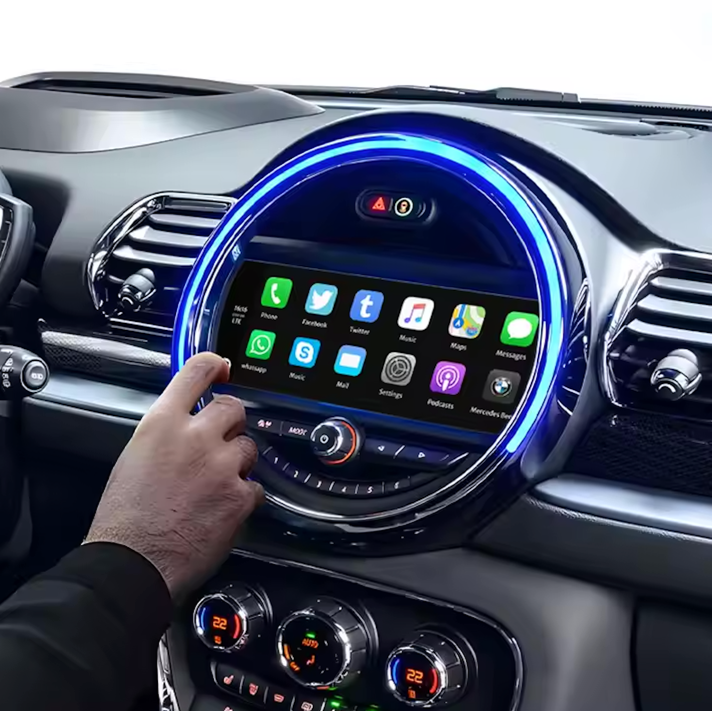 BMW Mini 2009-2012 | OEM CarPlay & Android Auto Integration Module