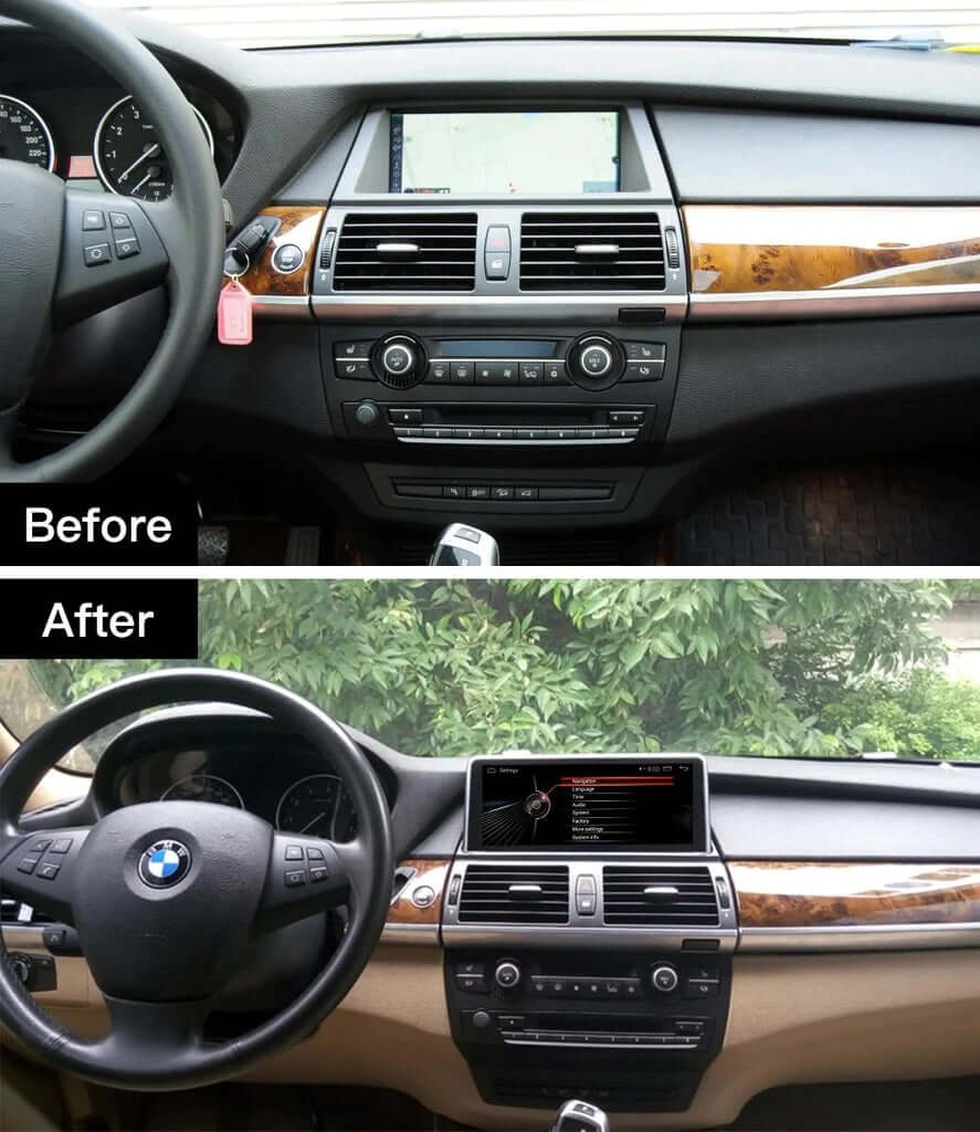 BMW X5 2007-2019 | OEM CarPlay & Android Auto Integration Module Screen