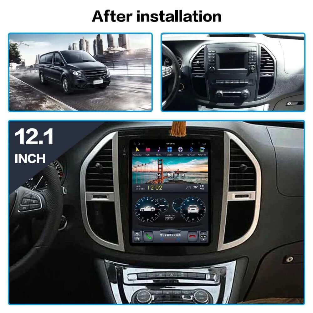Mercedes Benz Vito 2013-2019 | Smart Touchscreen Display Upgrade
