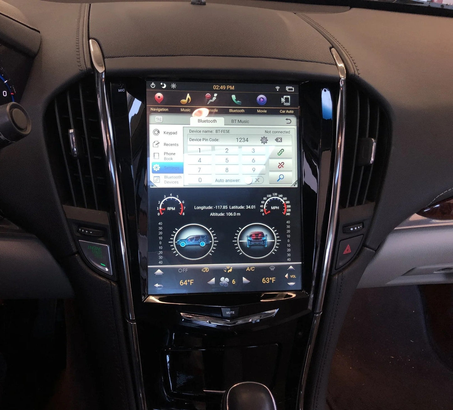 Cadillac SRX 2013-2018 | Smart Touchscreen Display Upgrade