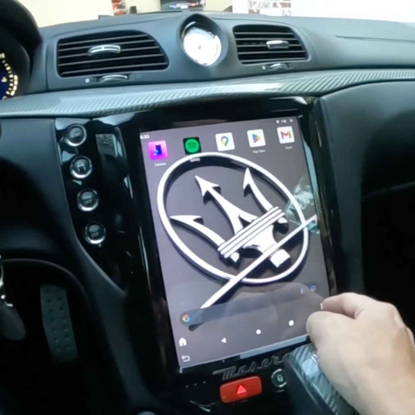 Maserati GranTurismo Smart Touchscreen Display Upgrade Radio Upgrade 2007-2017