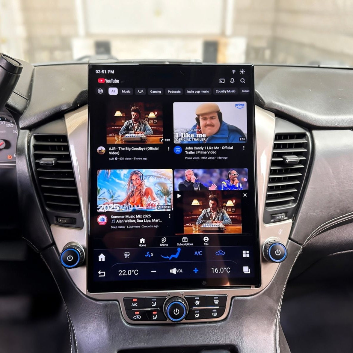 Chevrolet Tahoe Smart Touchscreen Display Upgrade 2007-2020