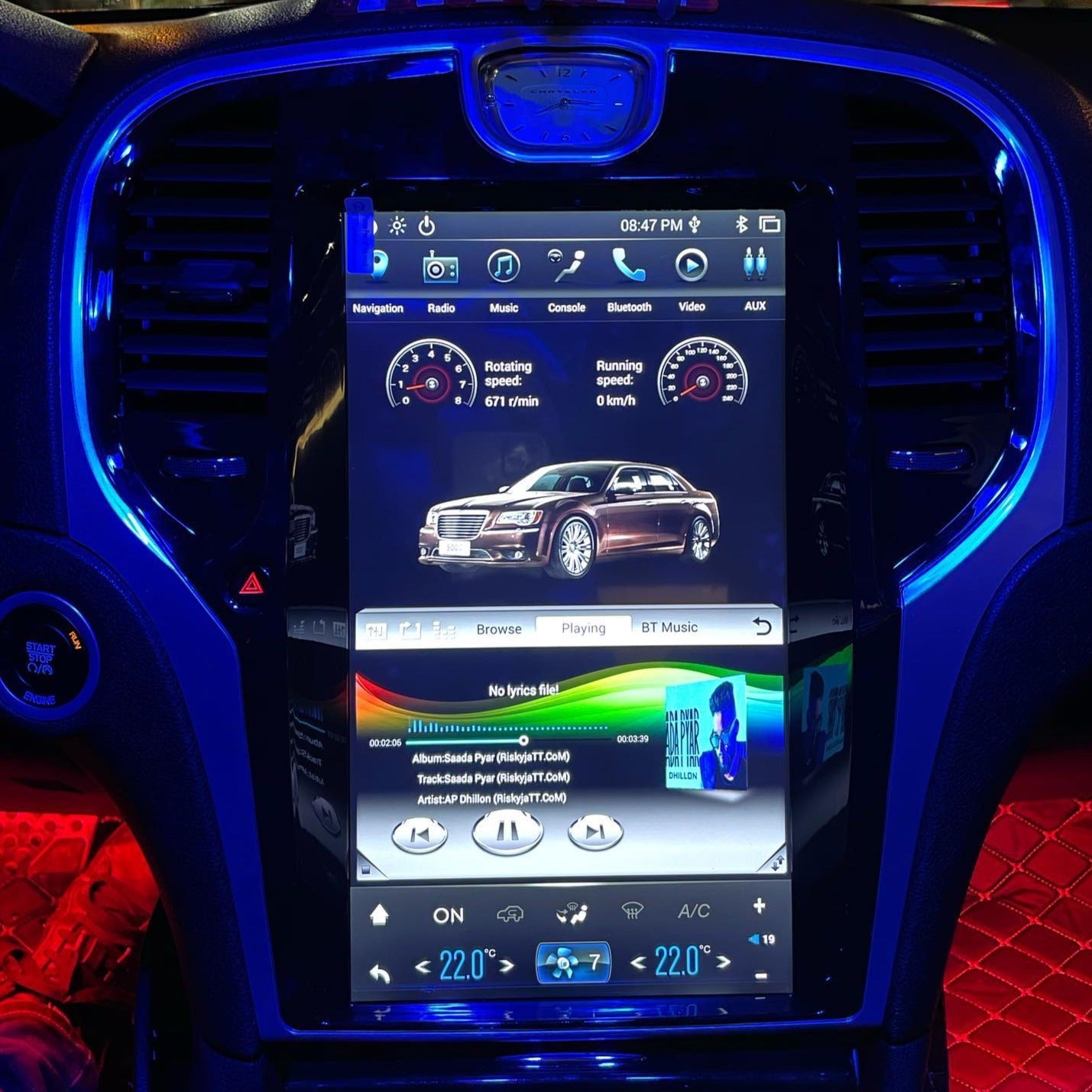 Chrysler 300 Smart Touchscreen Display Upgrade 2011-2022