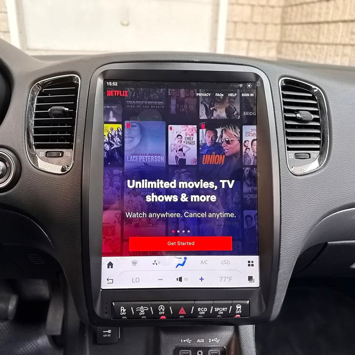 Dodge Durango Smart Touchscreen Display Upgrade 2010-2020