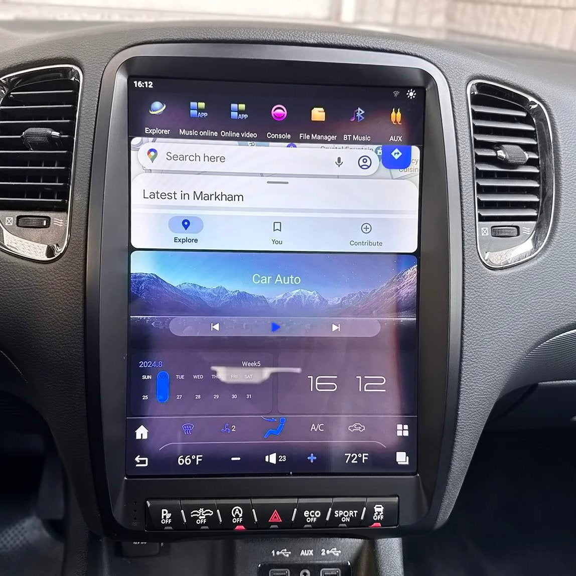 Dodge Durango Smart Touchscreen Display Upgrade 2010-2020