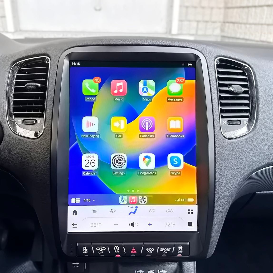 Dodge Durango Smart Touchscreen Display Upgrade 2010-2020