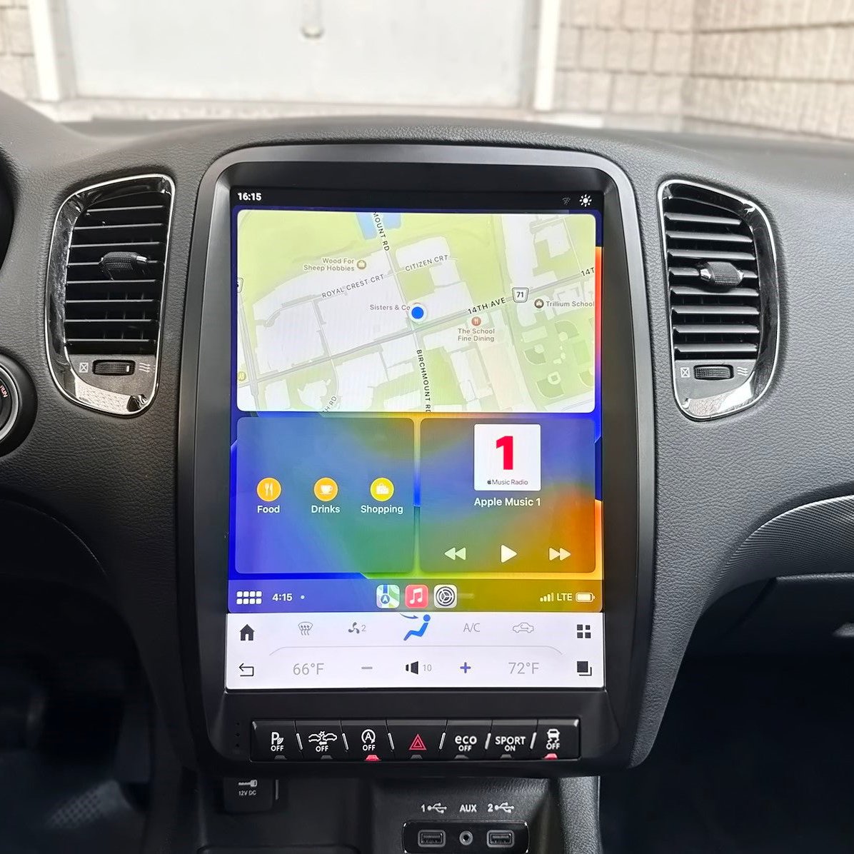 Dodge Durango Smart Touchscreen Display Upgrade 2010-2020