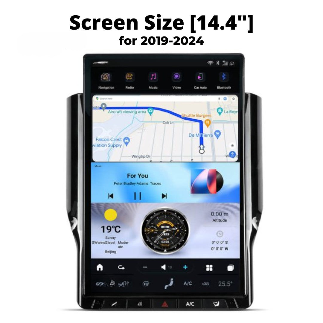 Dodge Ram Smart Touchscreen Display Upgrade 2009-2024