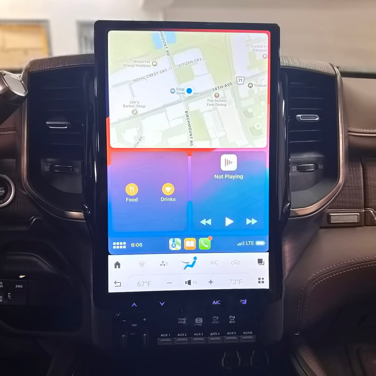 Dodge Ram Smart Touchscreen Display Upgrade 2009-2024