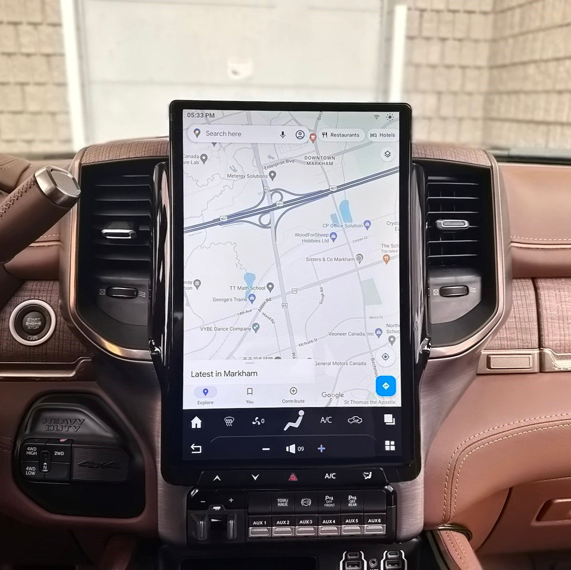 Dodge Ram Smart Touchscreen Display Upgrade 2009-2024
