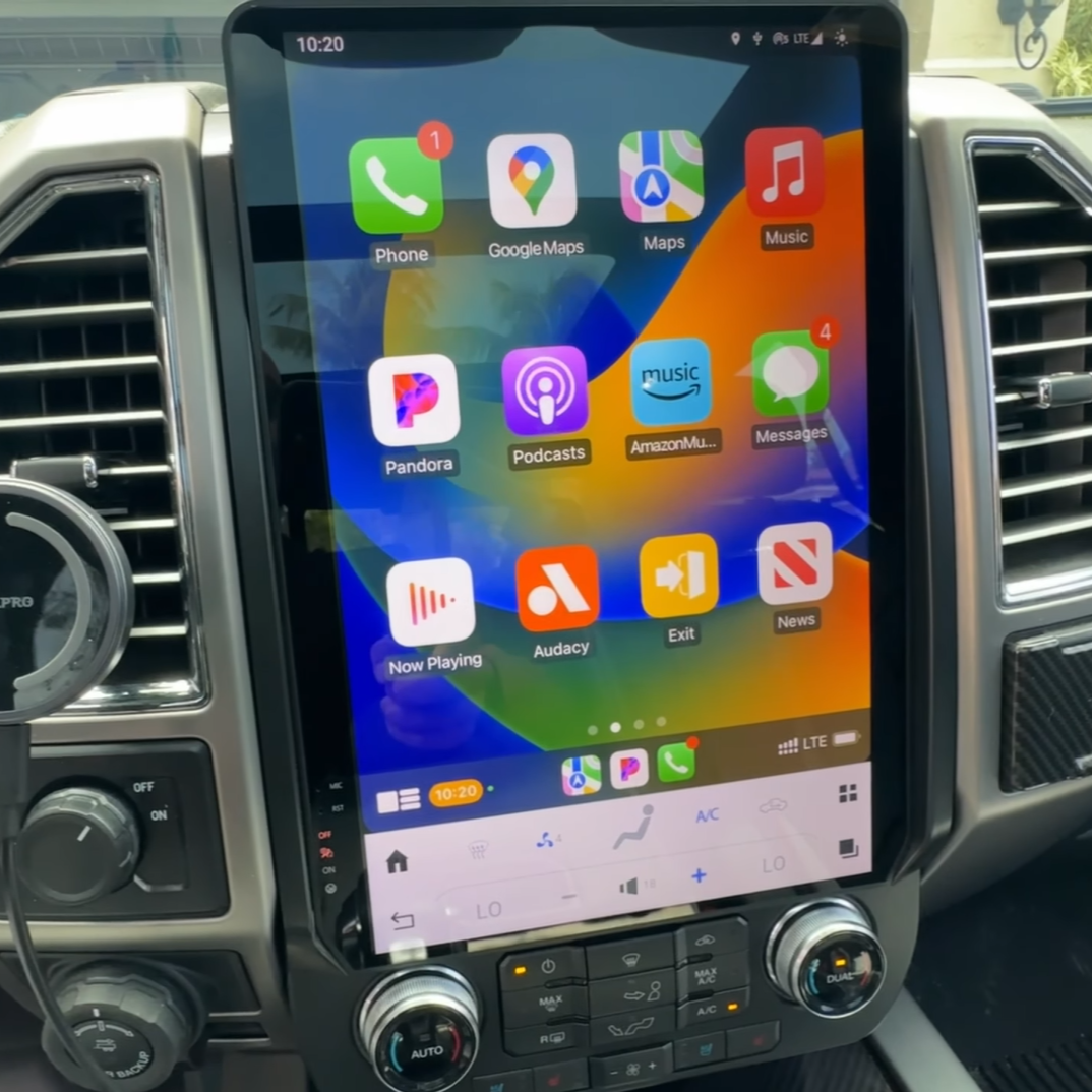 Ford F250 Smart Touchscreen Display Upgrade 2009-2026