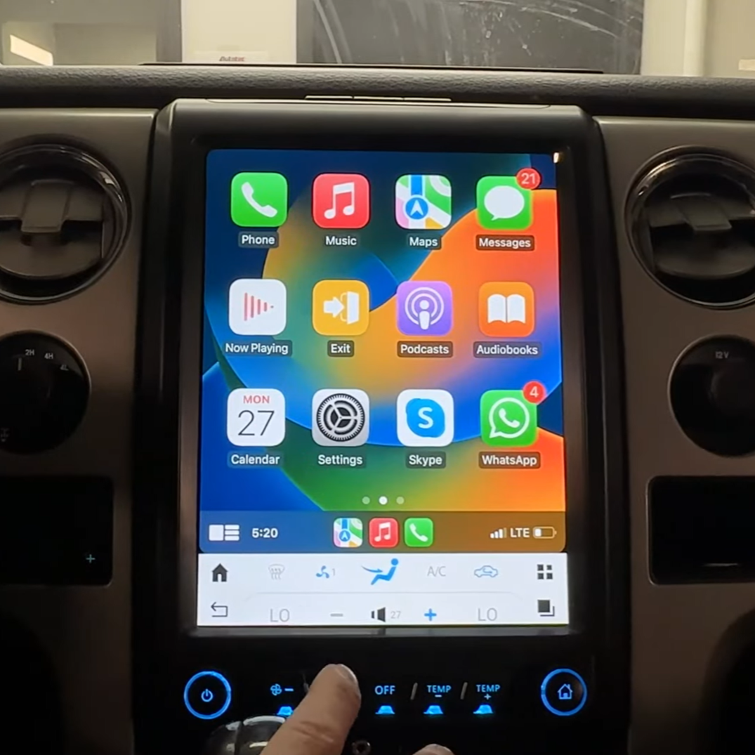 Ford F150 Smart Touchscreen Display Upgrade 2009-2026