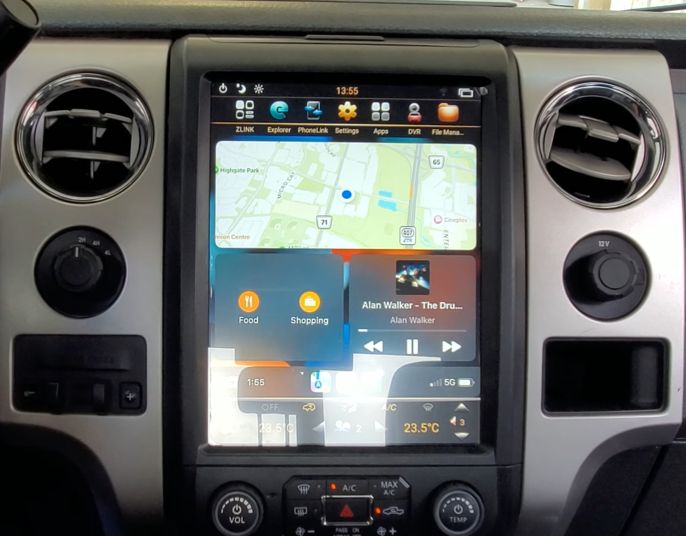 Ford F150 Smart Touchscreen Display Upgrade 2009-2026