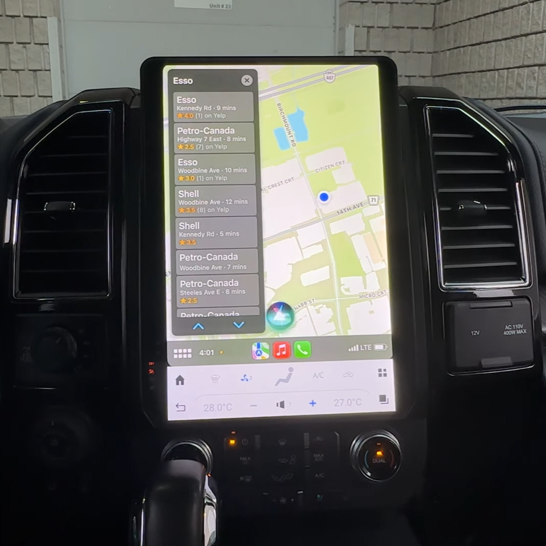 Ford F250 Smart Touchscreen Display Upgrade 2009-2026