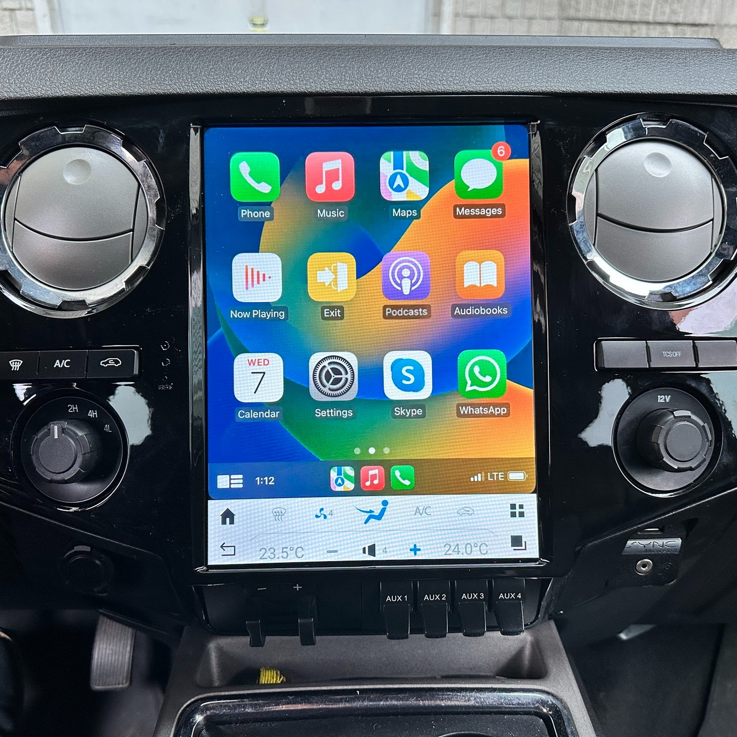 Ford F250 Smart Touchscreen Display Upgrade 2009-2026