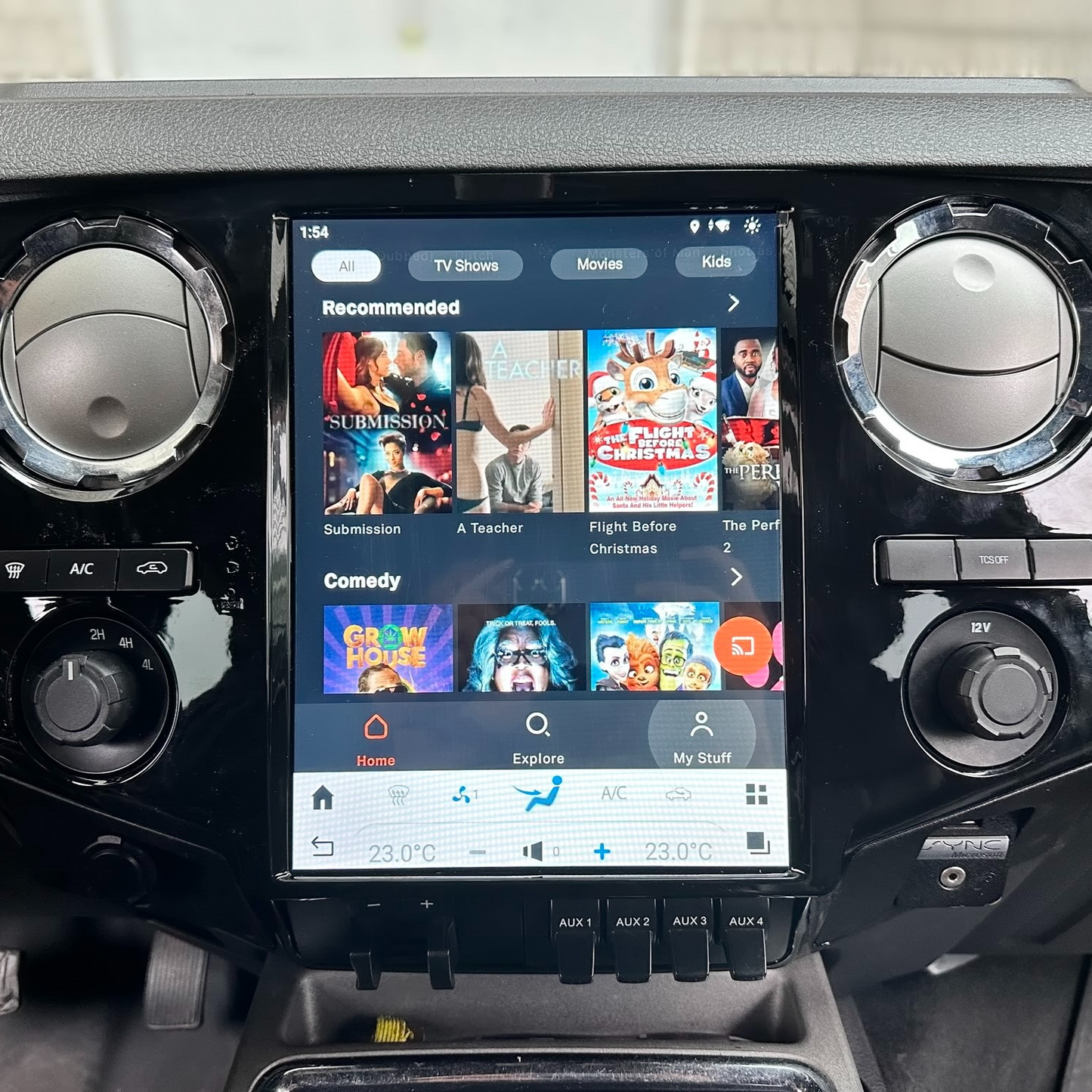 Ford F250 Smart Touchscreen Display Upgrade 2009-2026