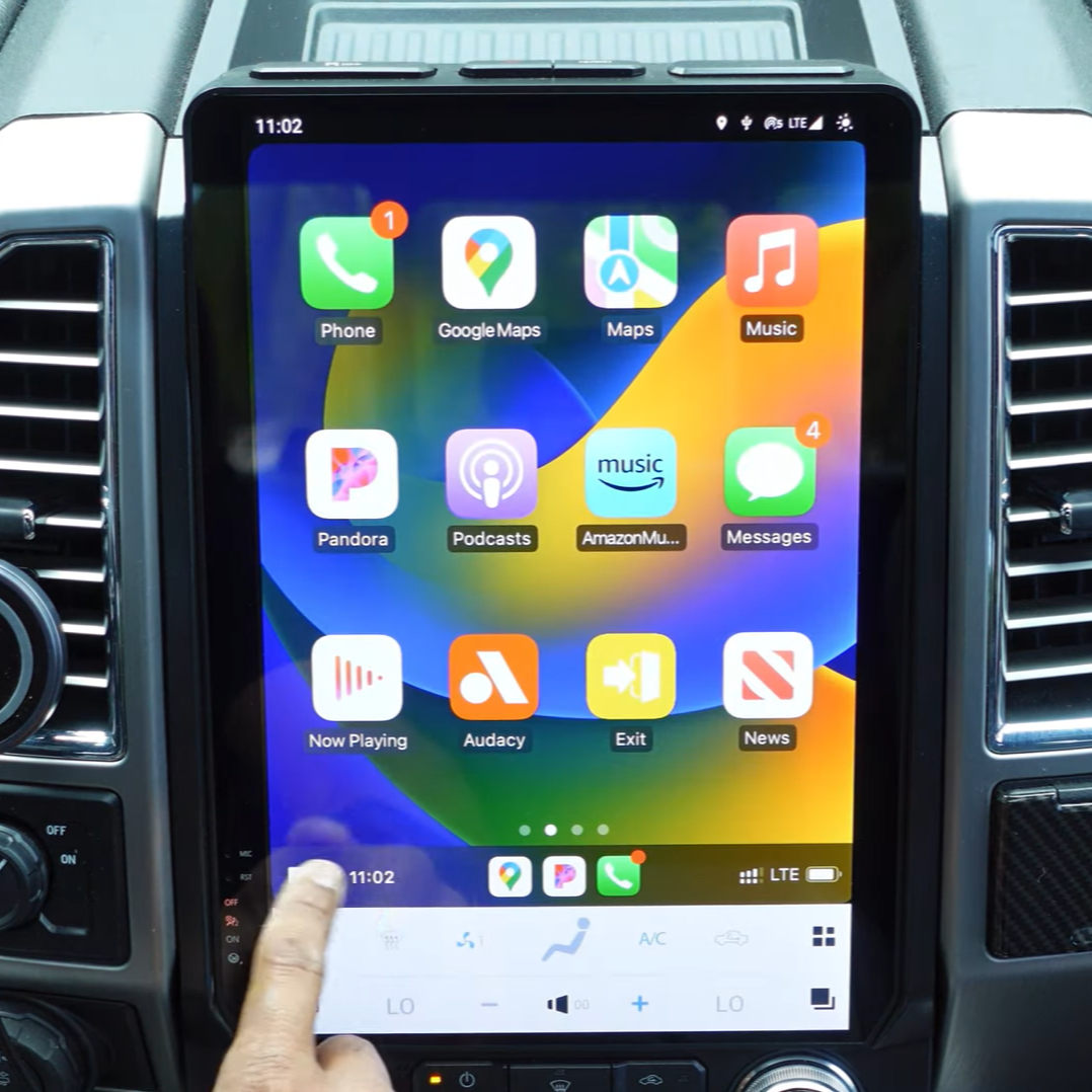 Ford F250 Smart Touchscreen Display Upgrade 2009-2026