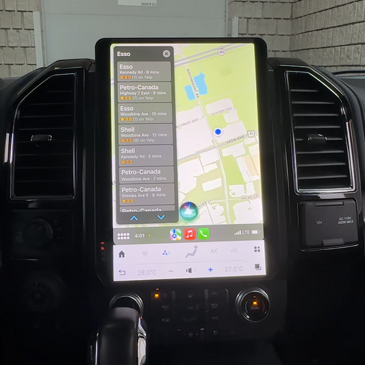 Ford F350 Smart Touchscreen Display Upgrade 2009-2026