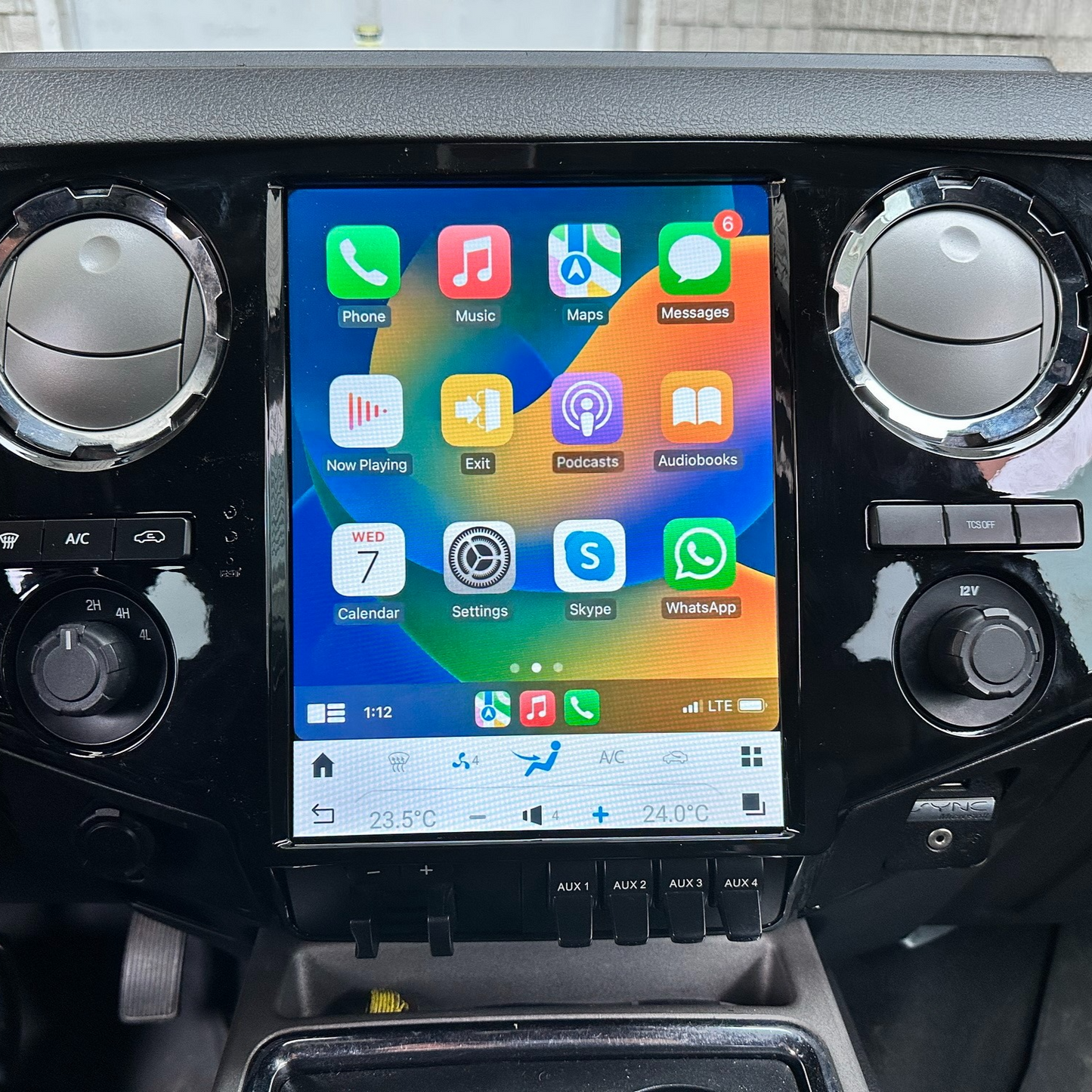 Ford F350 Smart Touchscreen Display Upgrade 2009-2026