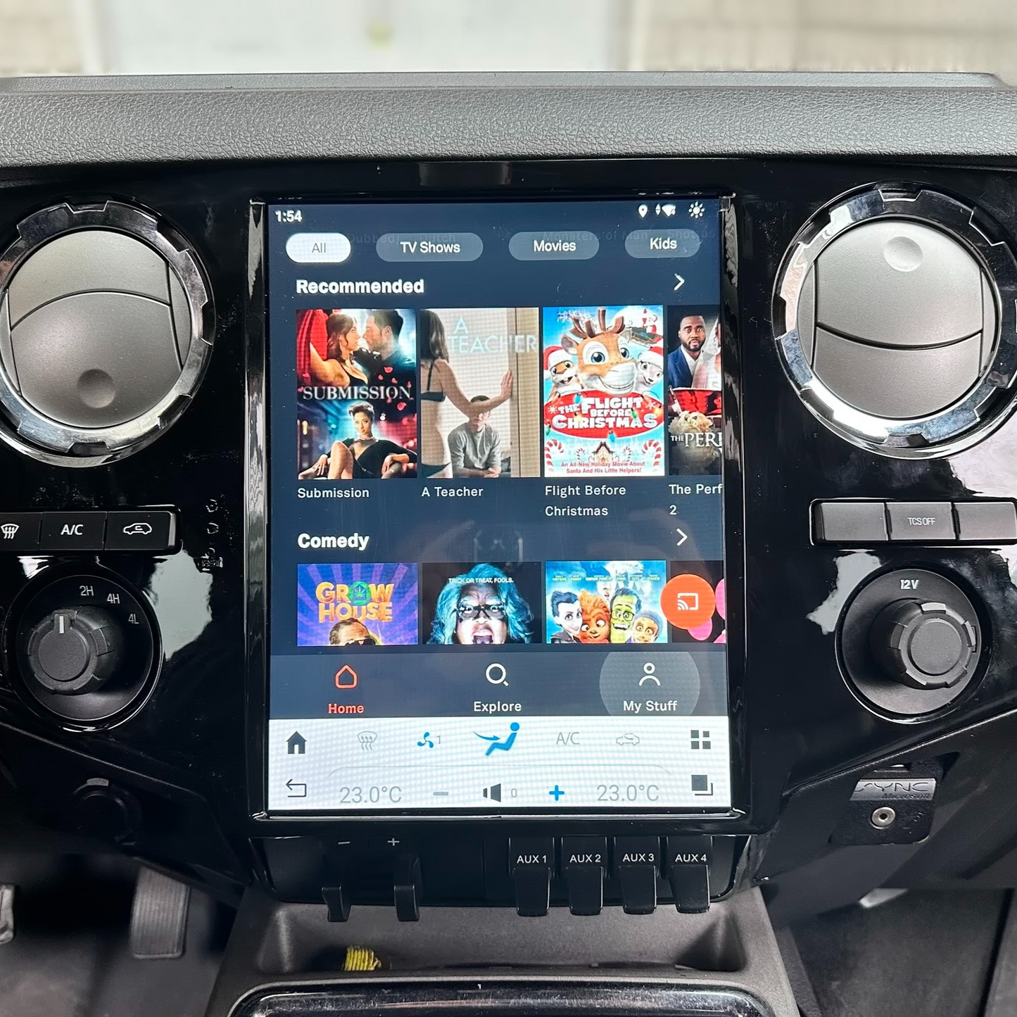 Ford F350 Smart Touchscreen Display Upgrade 2009-2026