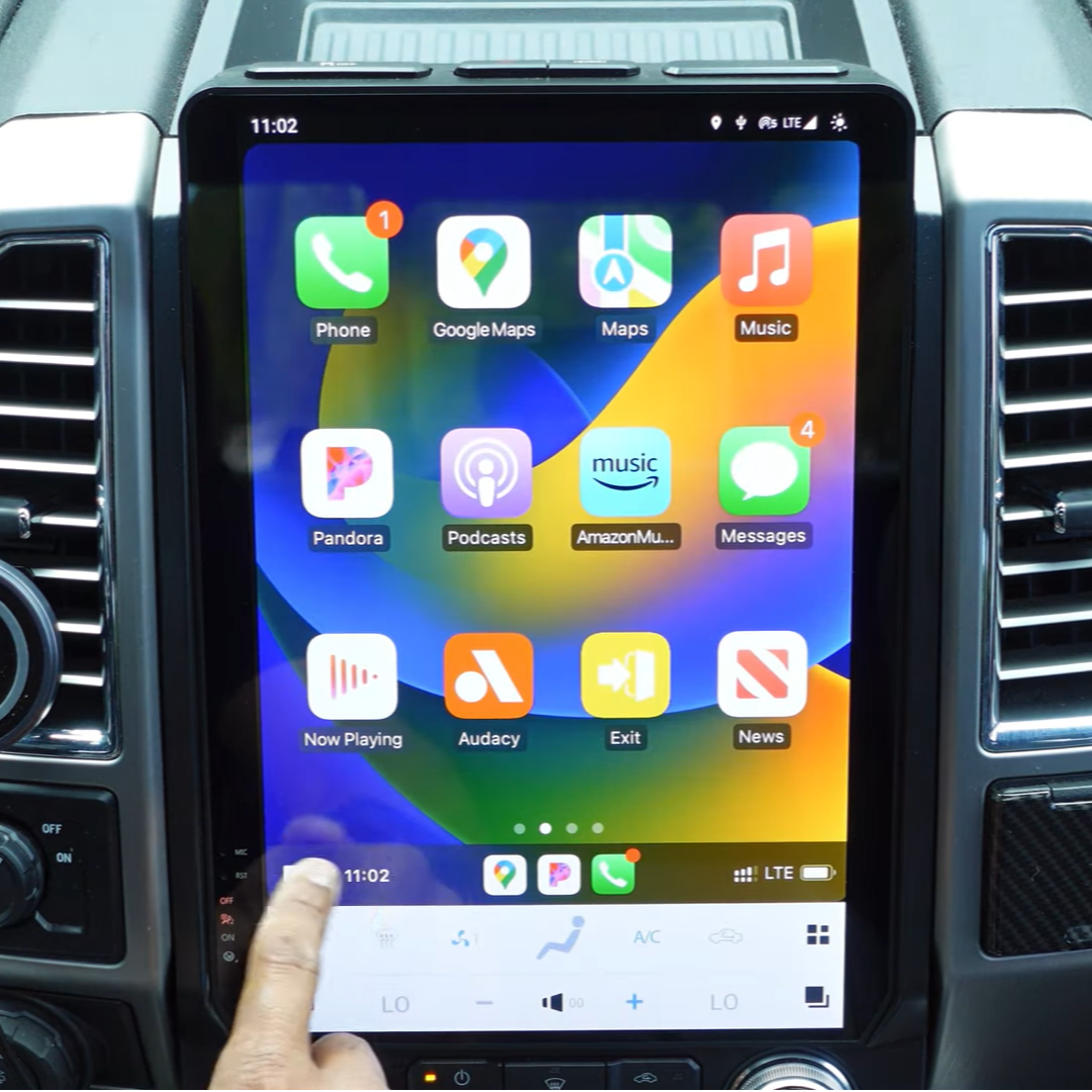 Ford F350 Smart Touchscreen Display Upgrade 2009-2026