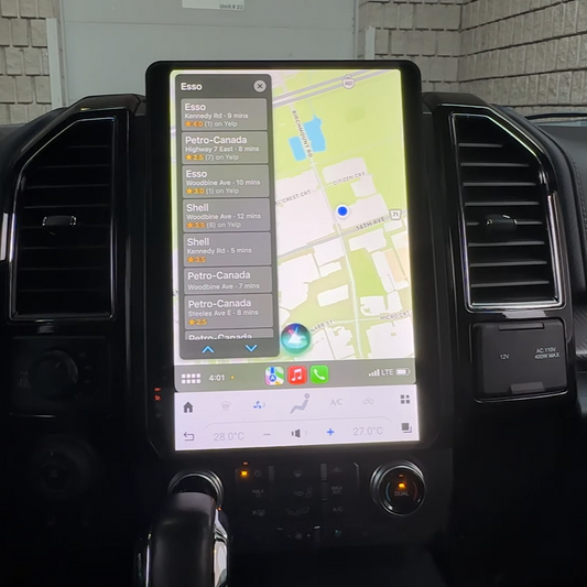 Ford F550 Smart Touchscreen Display Upgrade 2009-2026