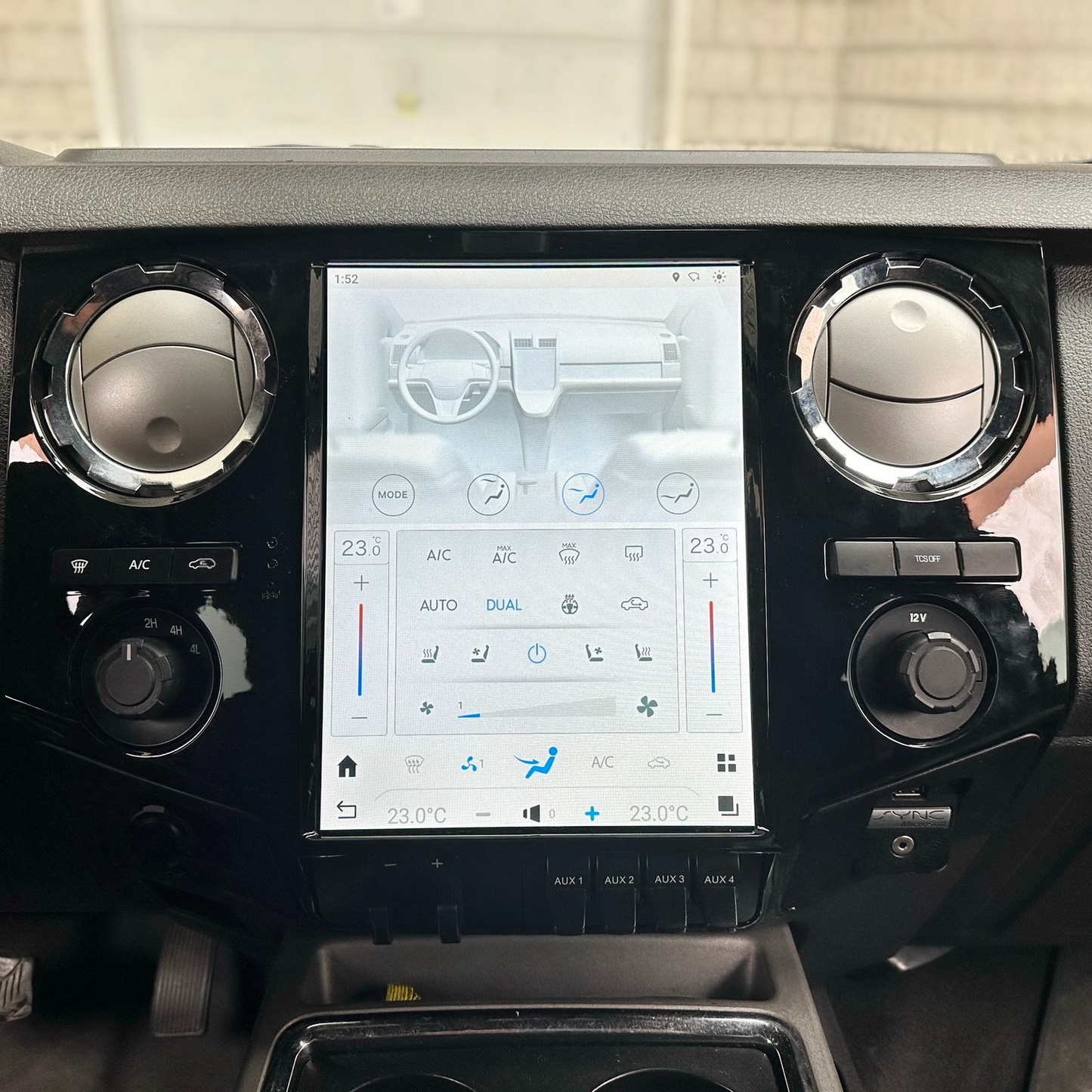 Ford F650 Smart Touchscreen Display Upgrade 2009-2022