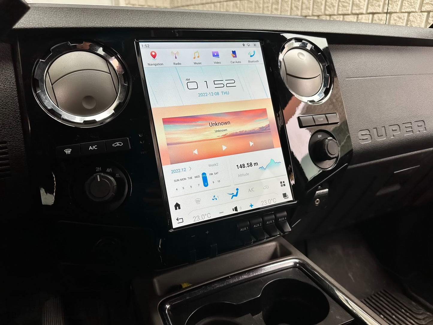 Ford F650 Smart Touchscreen Display Upgrade 2009-2022
