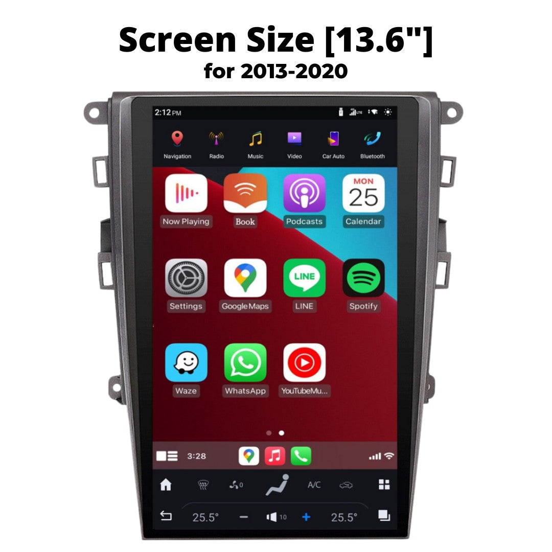 Ford Fusion 2013-2020 | Smart Touchscreen Display Upgrade