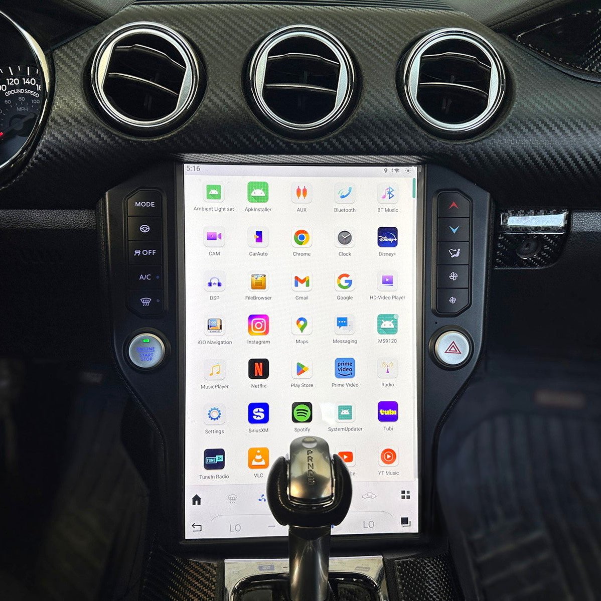 Ford Mustang Smart Touchscreen Display Upgrade 2009-2023