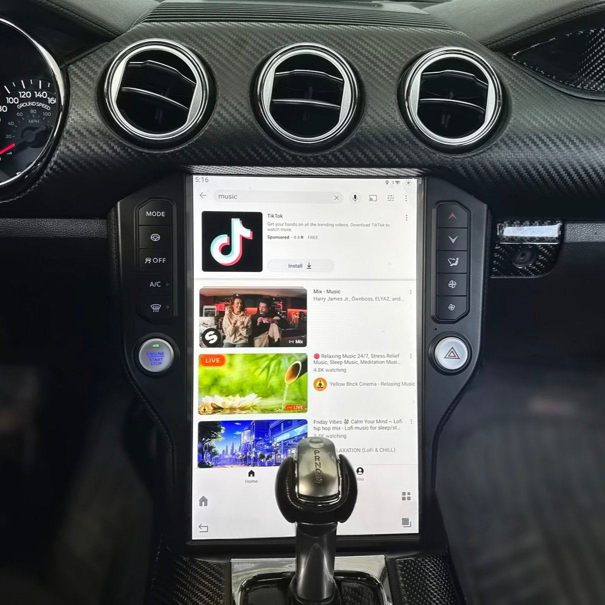 Ford Mustang Smart Touchscreen Display Upgrade 2009-2023