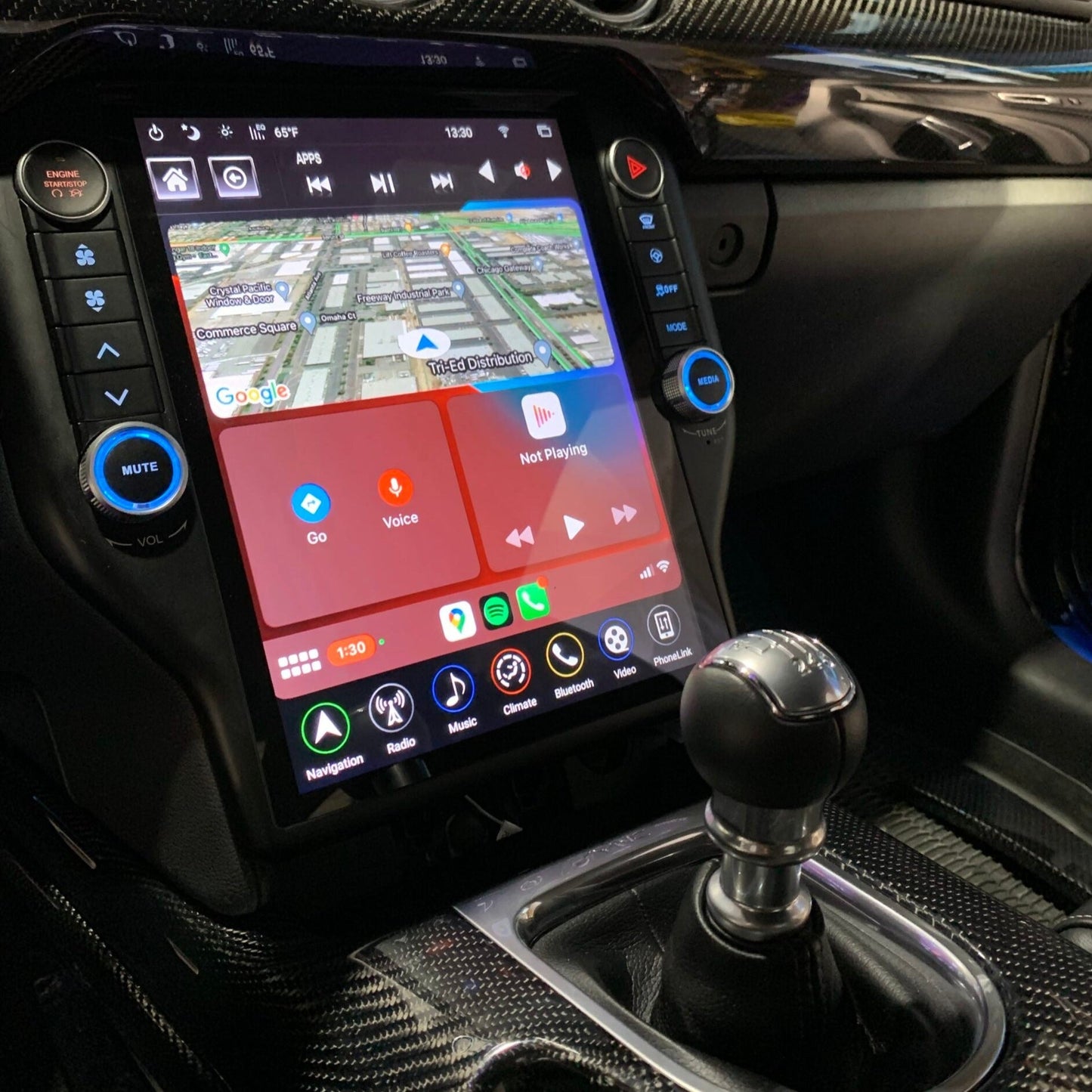 Ford Mustang Smart Touchscreen Display Upgrade 2009-2023