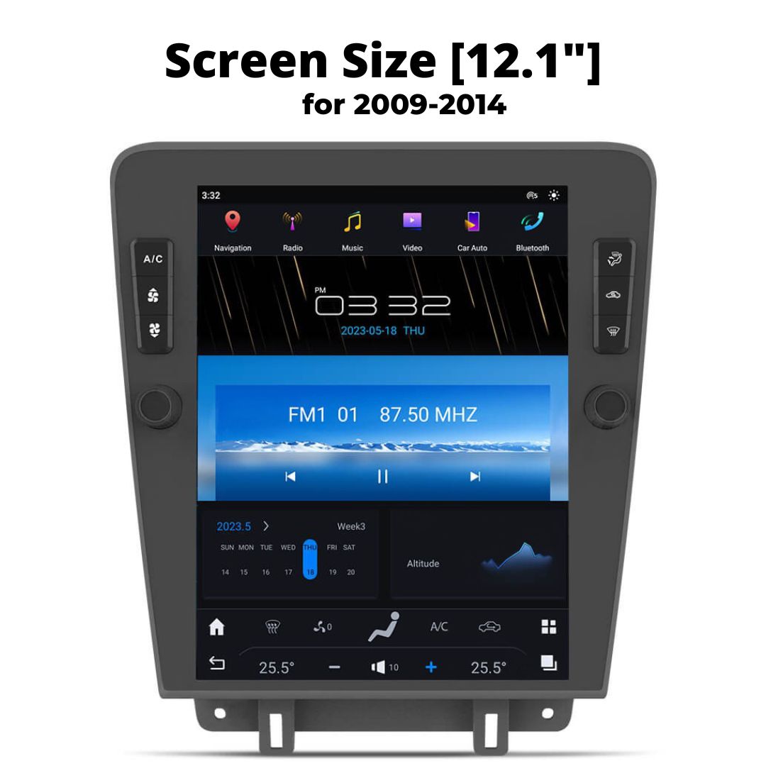 Ford Mustang Smart Touchscreen Display Upgrade 2009-2023