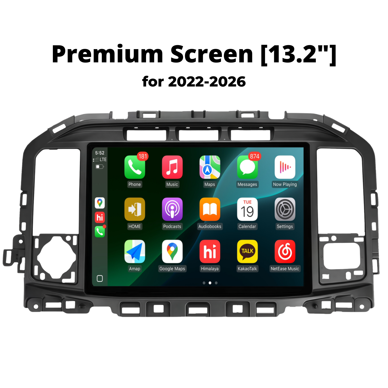 Ford F250 Smart Touchscreen Display Upgrade 2009-2026