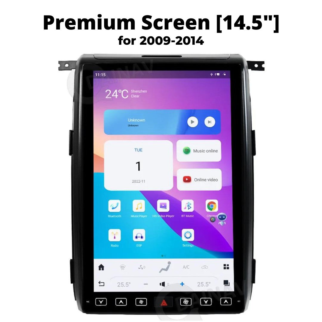 Ford F150 Smart Touchscreen Display Upgrade 2009-2026
