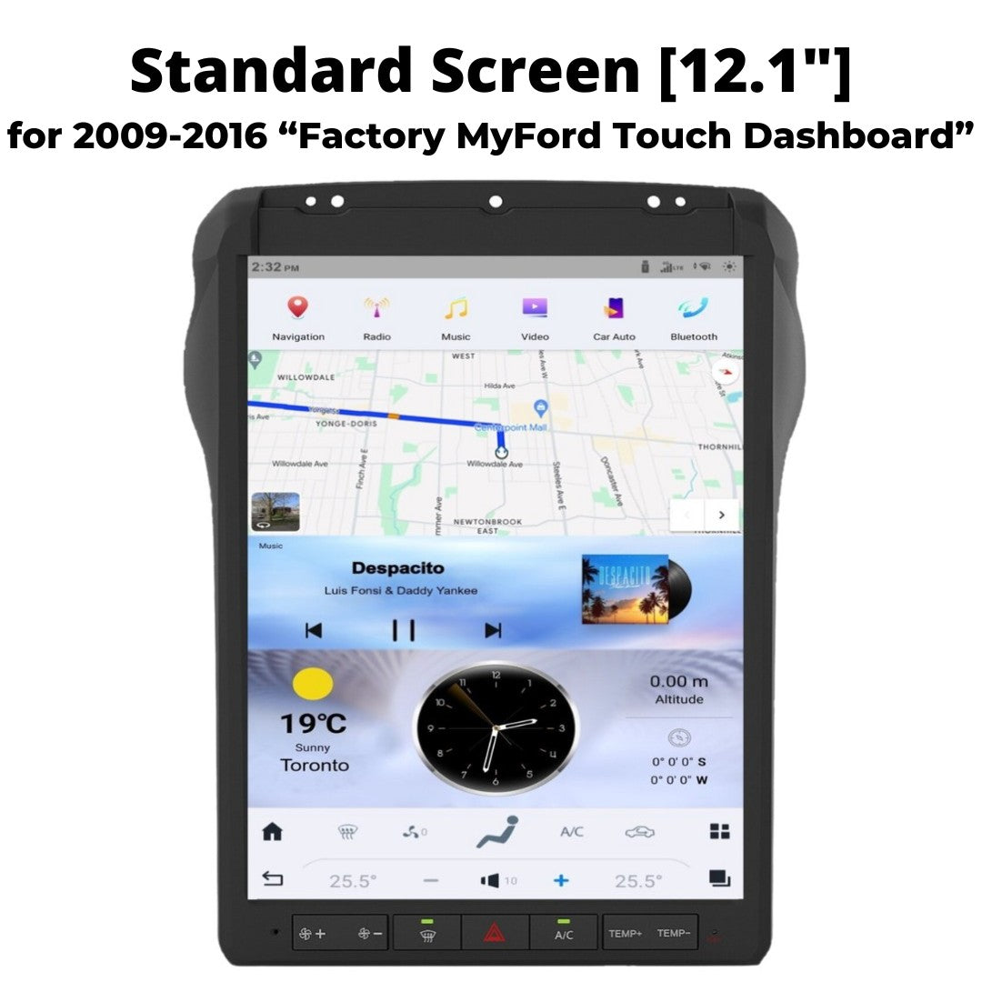 Ford F250 Smart Touchscreen Display Upgrade 2009-2026