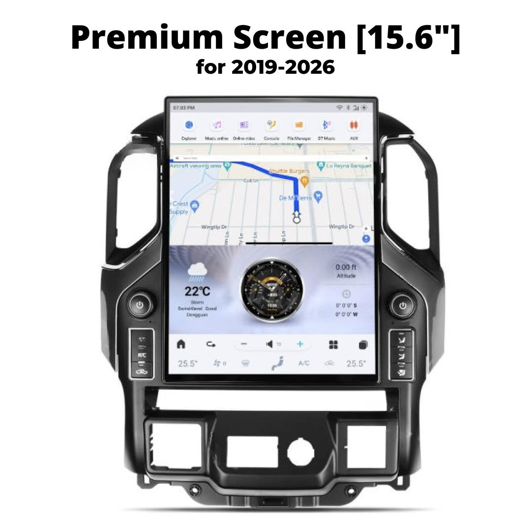 GMC Sierra Smart Touchscreen Display Upgrade 2007-2026