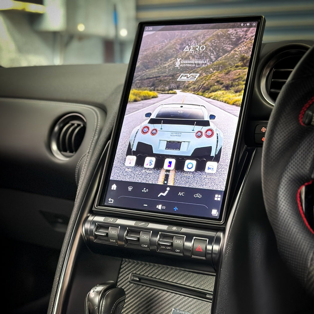 Nissan GT-R 2008-2017 | 14.5" Smart Touchscreen Display Upgrade