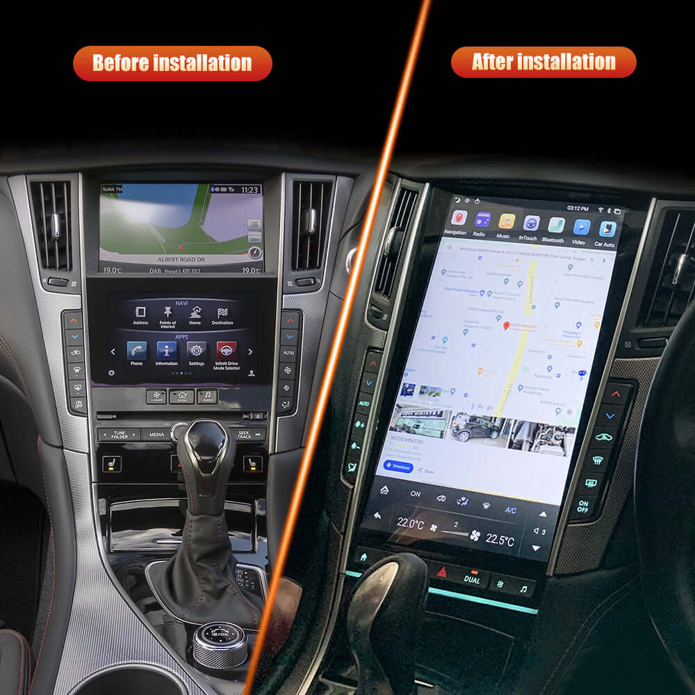 Infiniti Q50 Smart Touchscreen Display Upgrade 2013-2022
