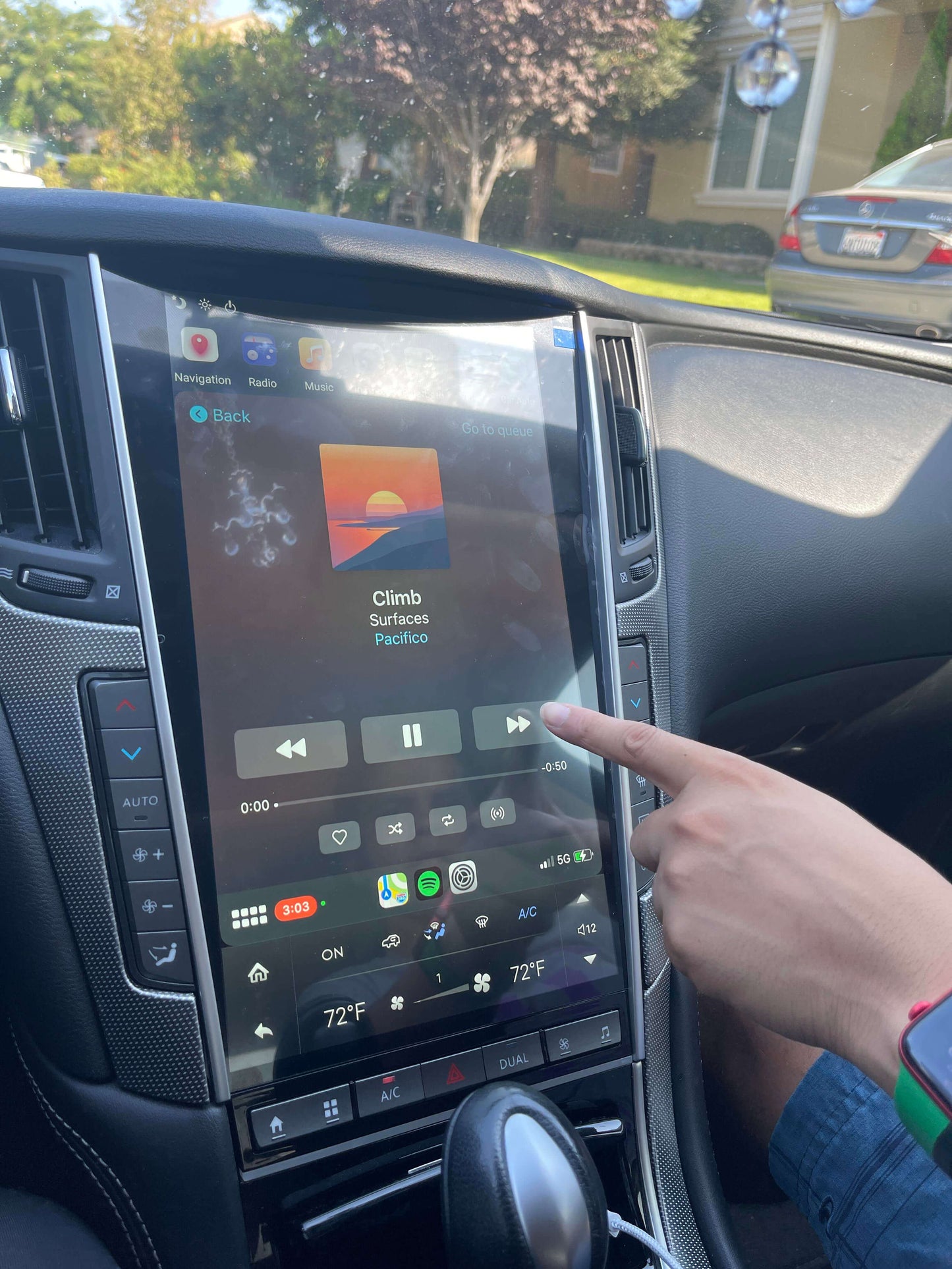 Infiniti Q60 Smart Touchscreen Display Upgrade 2013-2022